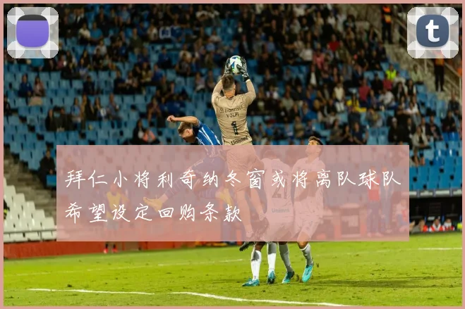 拜仁小将利奇纳冬窗或将离队球队希望设定回购条款