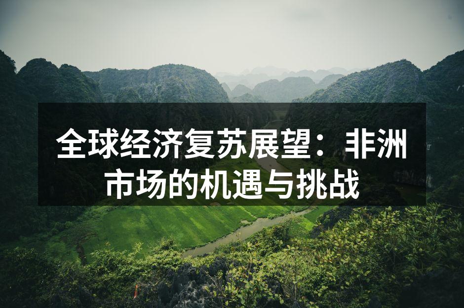 全球经济复苏展望：非洲市场的机遇与挑战